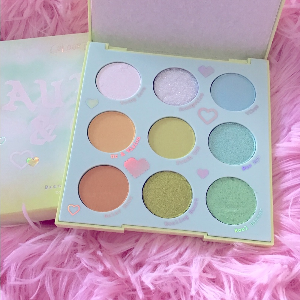 NEW Colourpop Aura & Out Pastel Eyeshadow Palette In Box